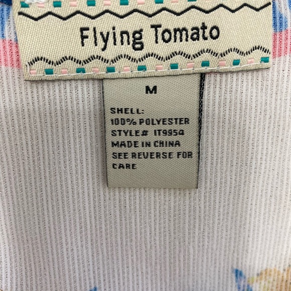 Flying Tomato floral two-piece matching short set - Picture 5 of 5